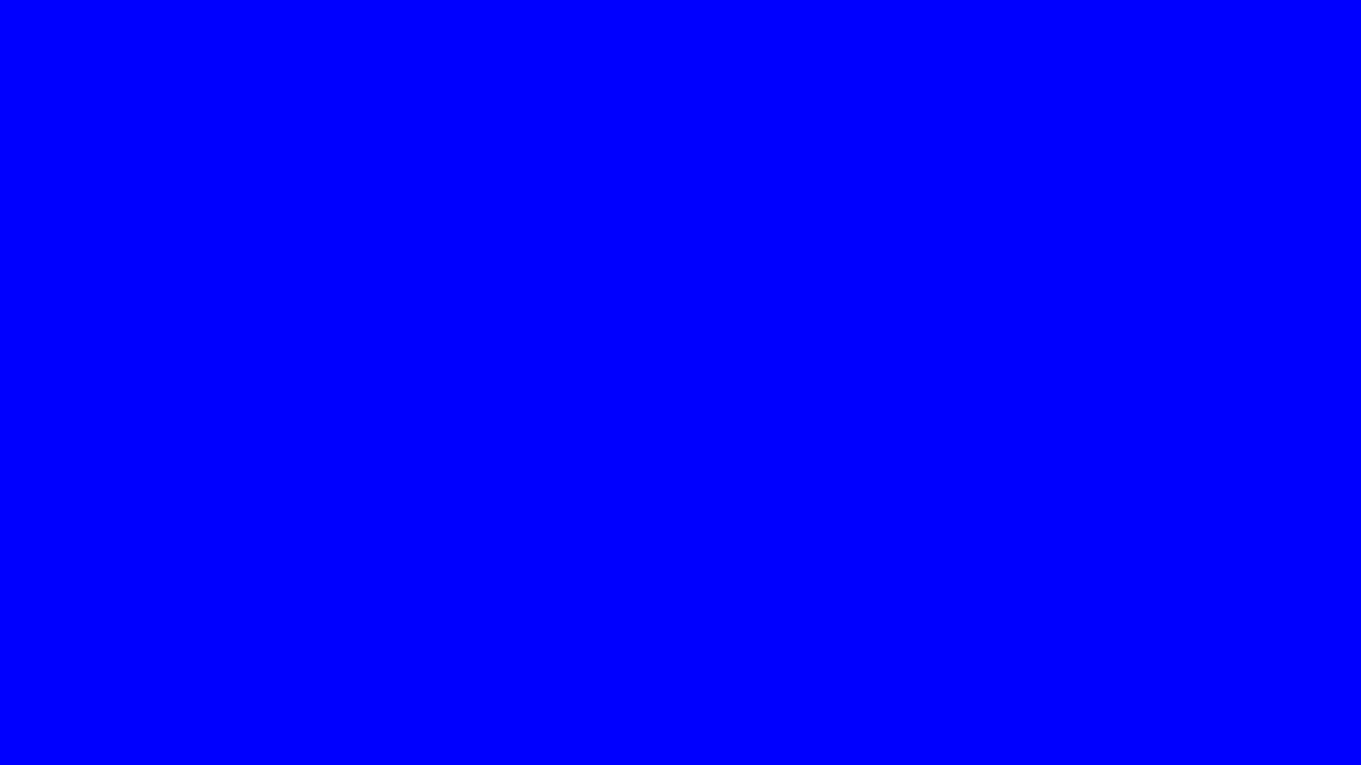 Het beeld werd even blauw