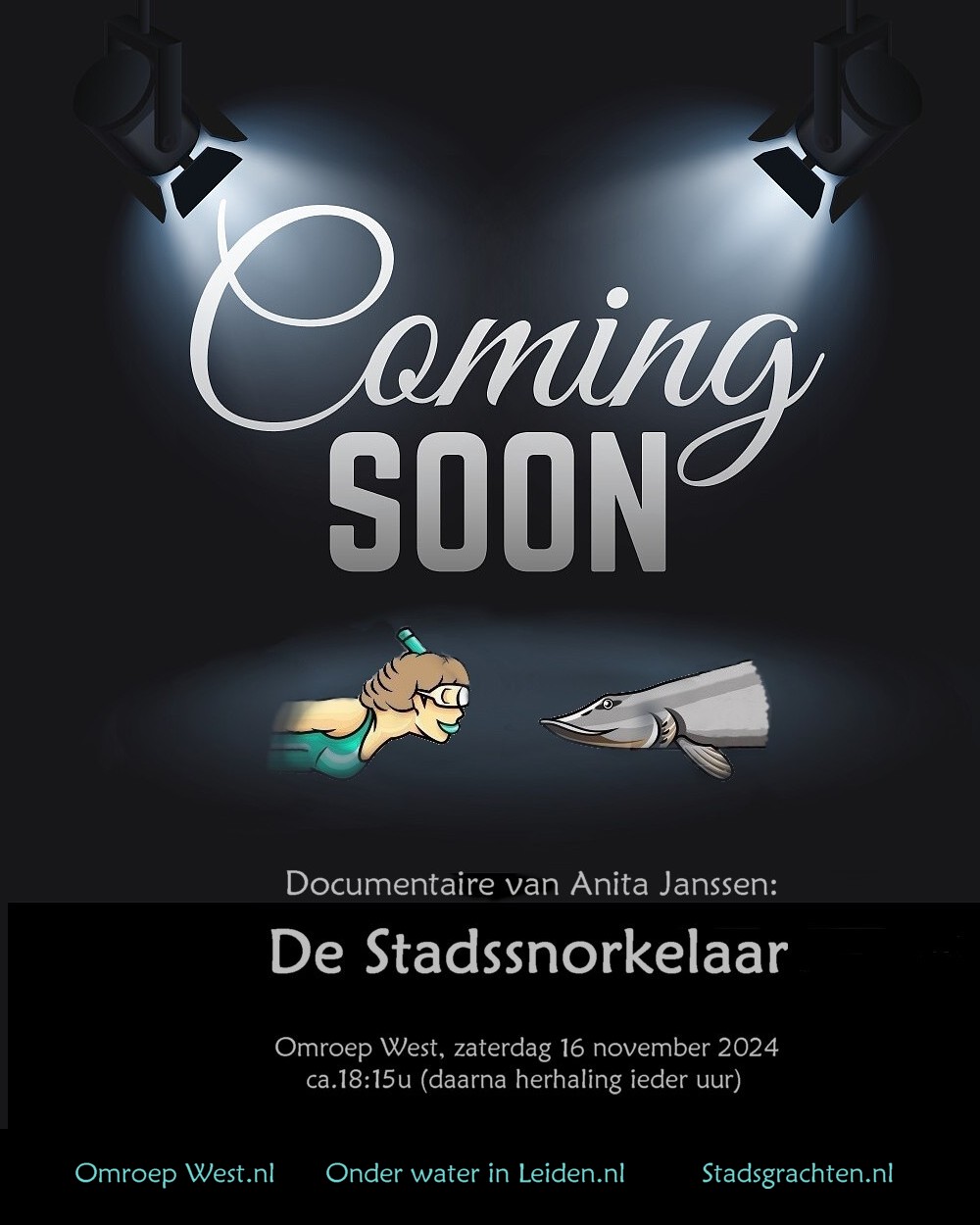 coming soon de stadssnorkelaar Omroep West