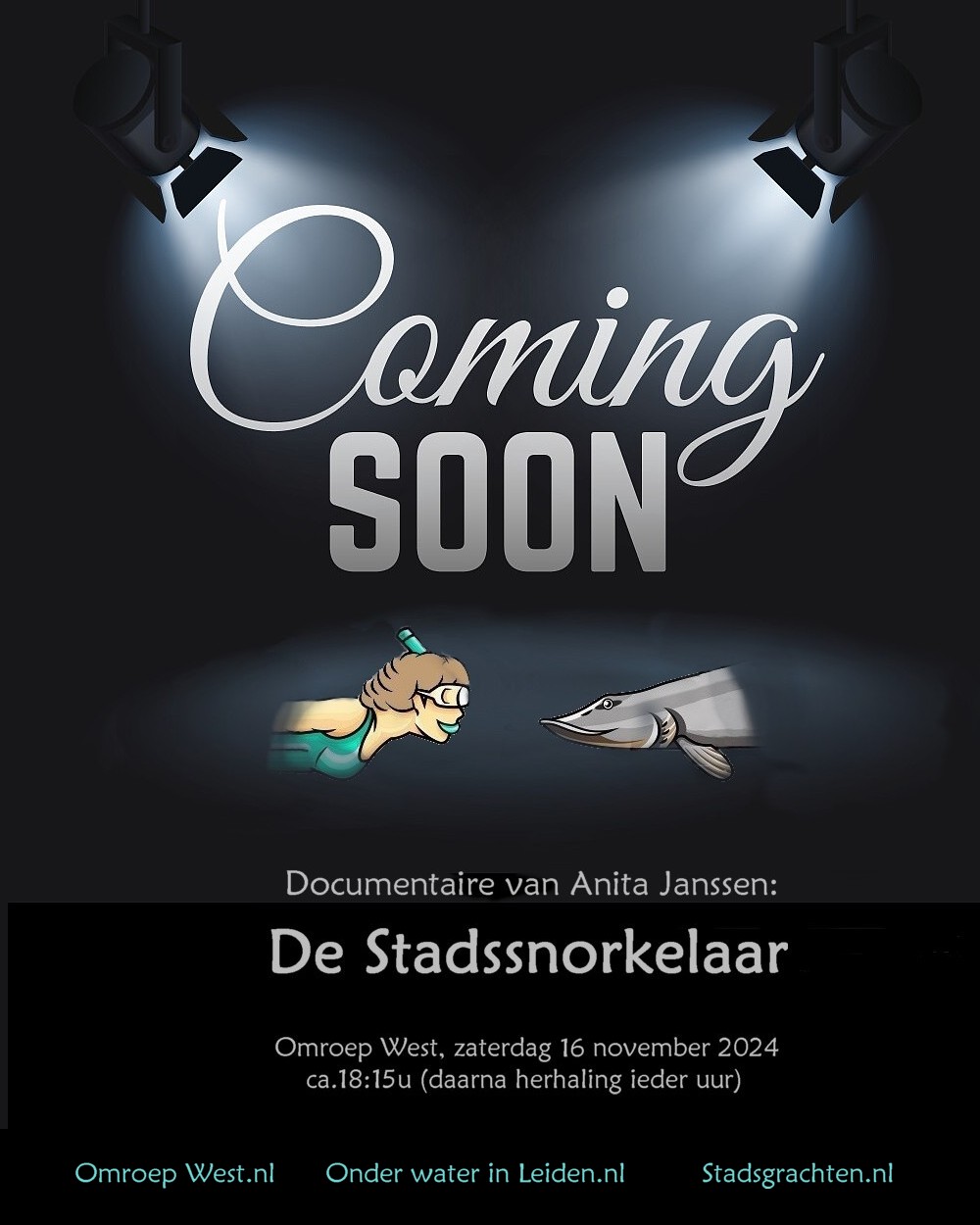 coming soon: de stadssnorkelaar Omroep West